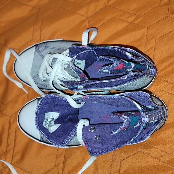 Converse Double Upper Zipper Back shoes - Picture 4 of 6